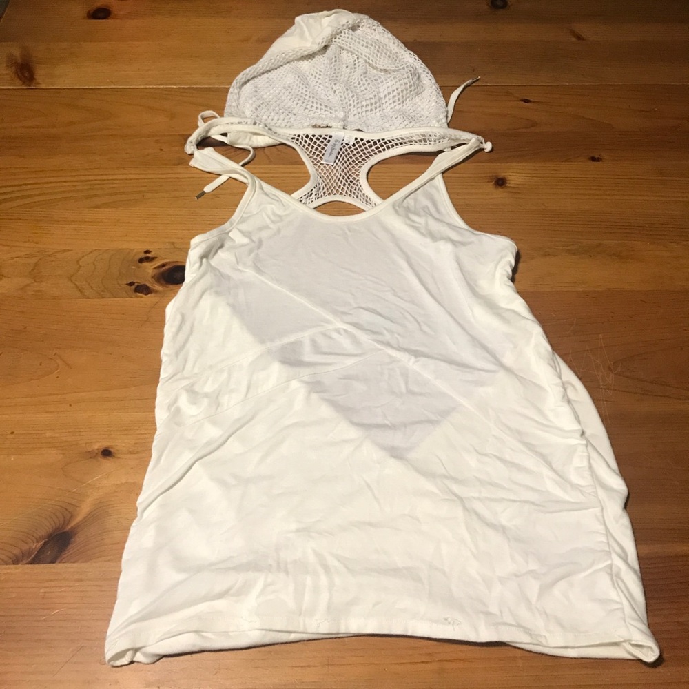 Festival Rave Hooded Tank Top