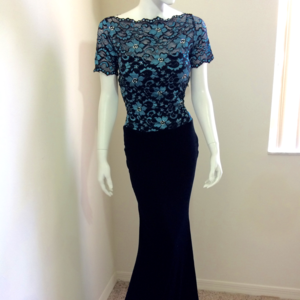 JCH Exclusive Evening Dress Lace embellished with