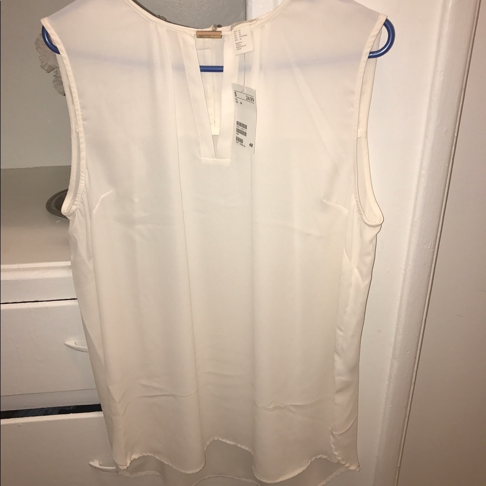 White dressy top