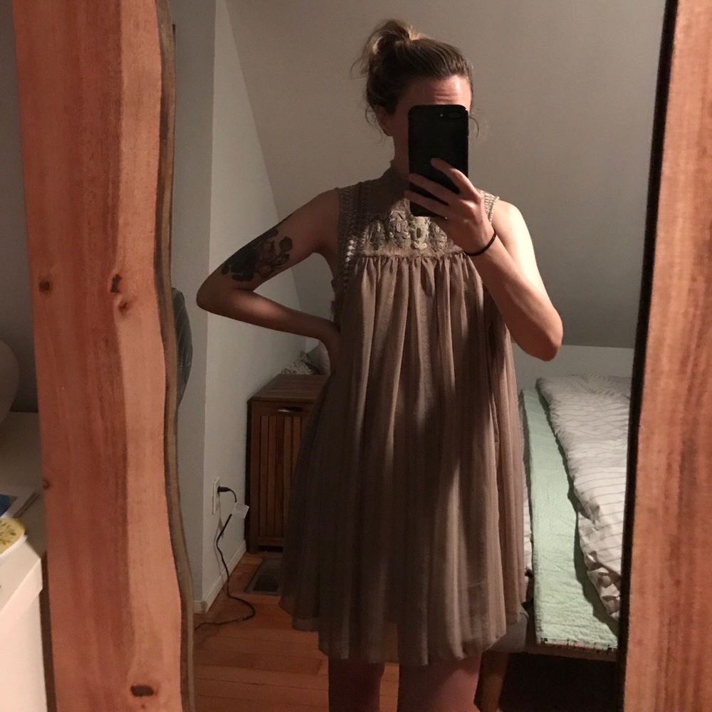 🚫SOLD🚫 Free People Mini Trapeze Dress - Picture 8 of 8