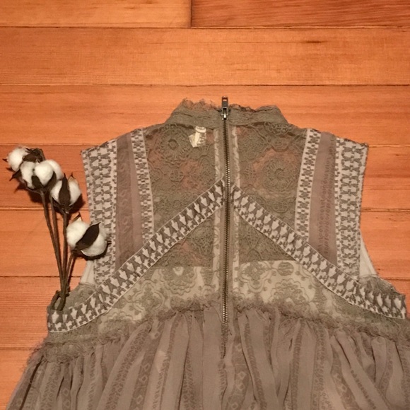 🚫SOLD🚫 Free People Mini Trapeze Dress - Picture 2 of 8