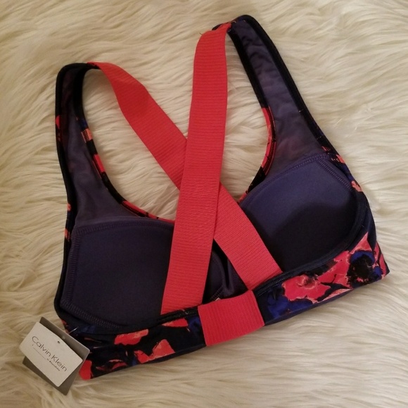 NWT* Gorgeous Calvin Klein Floral Brallette* - Picture 3 of 4