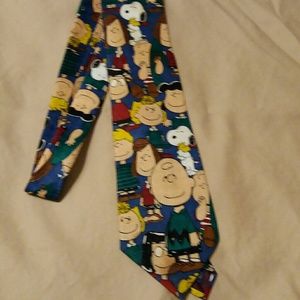Men's Necktie Charlie Brown & the Gang