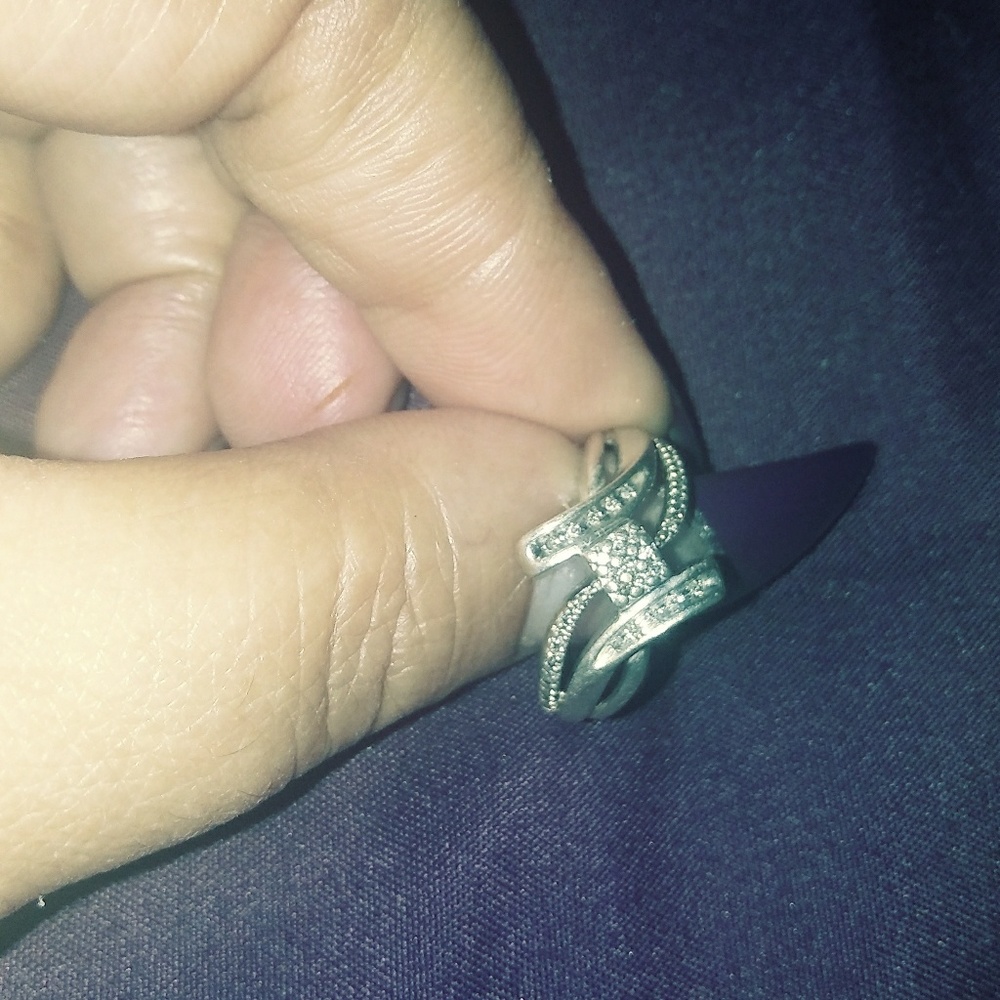Sterling Silver Diamond... - Picture 4 of 5