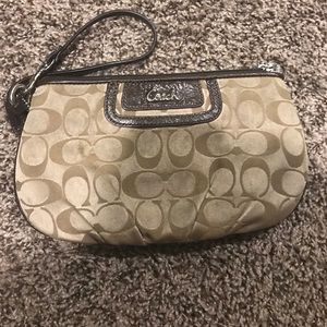 Coach wristlet