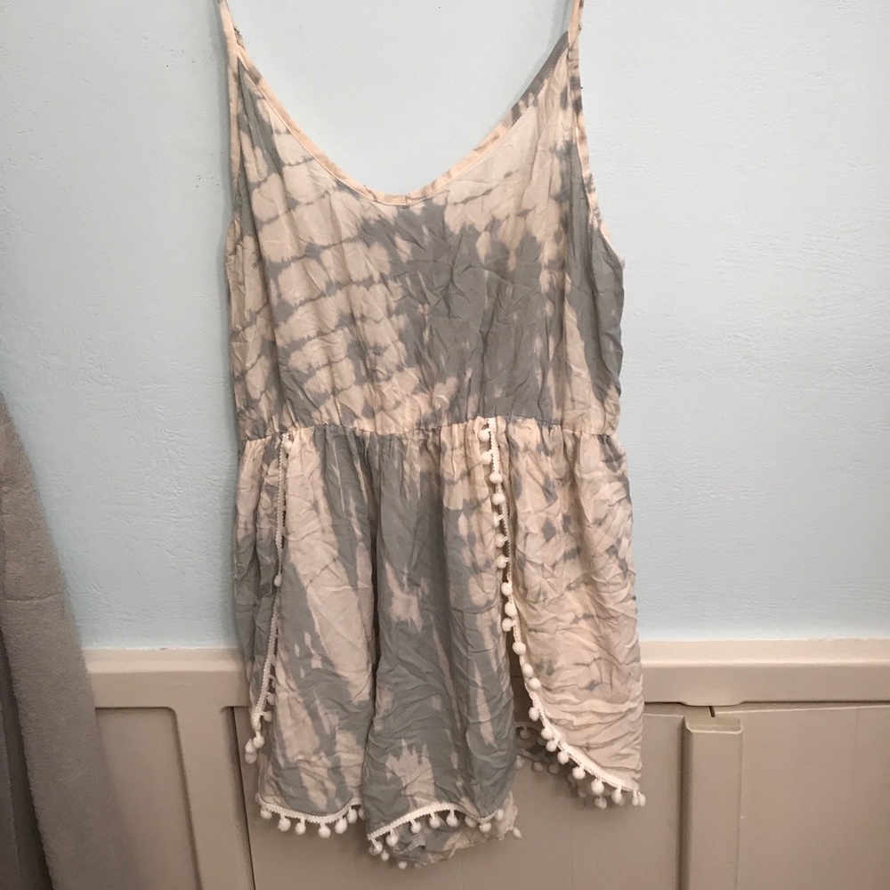 Adorable tie-dyed romper