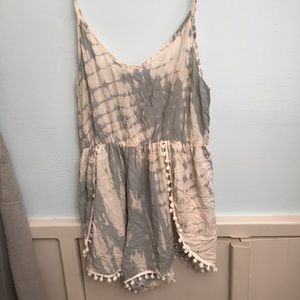 Adorable tie-dyed romper