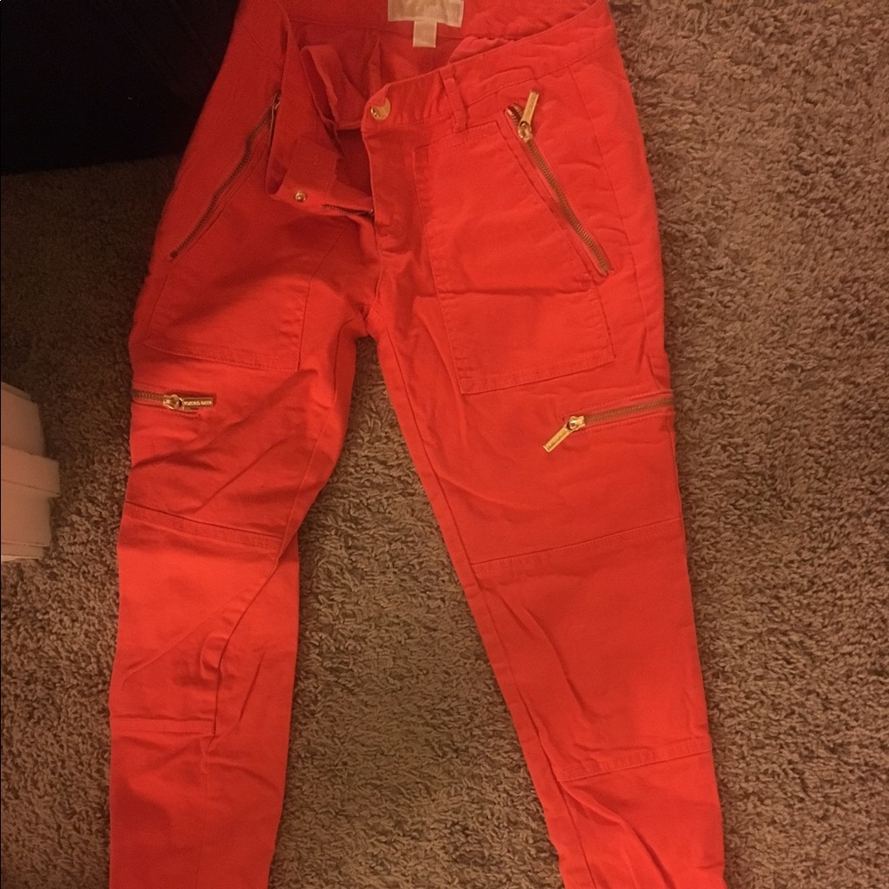 Michael Kors Red/Orange Jeans