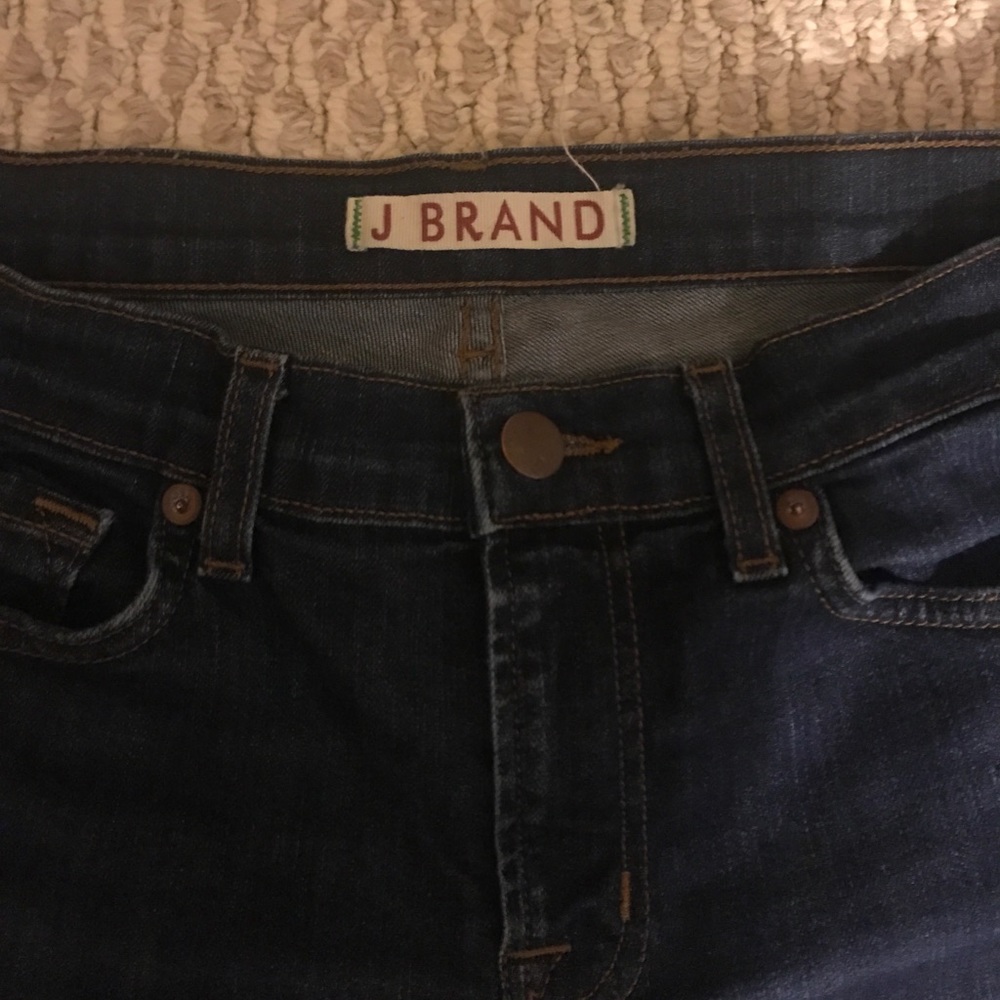 J Brand dark wash skinny leg jeans size 27