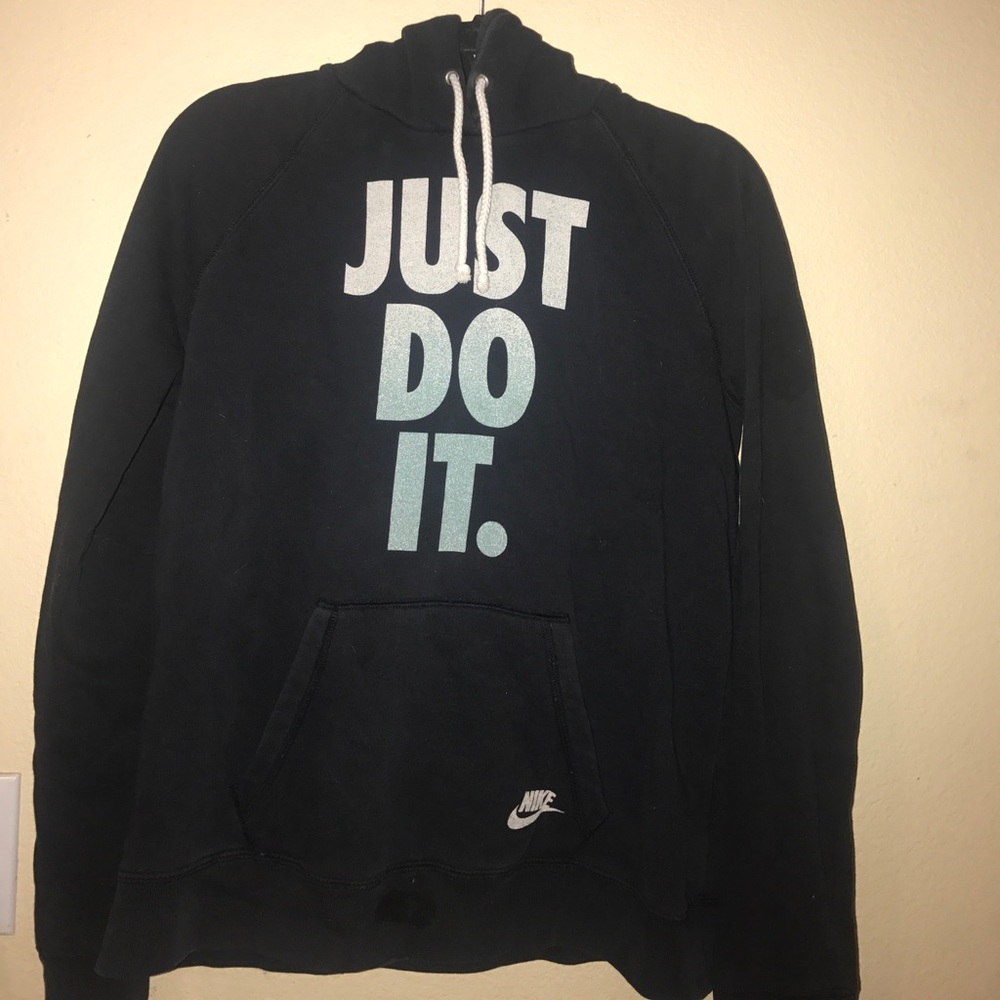 NIKE just do it hoodie size L
