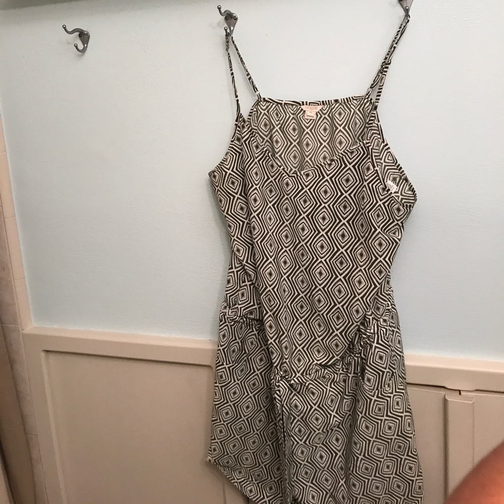 Lightweight printed romper