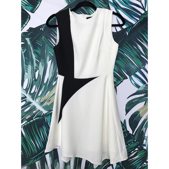 ELLIATT Persona Monochrome Dress / WhtBlk - Picture 2 of 3