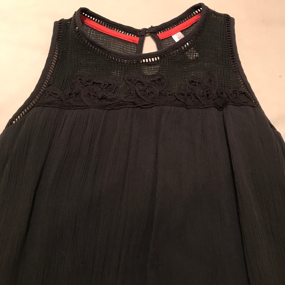 Xhilaration Dark Grey Shift Dress