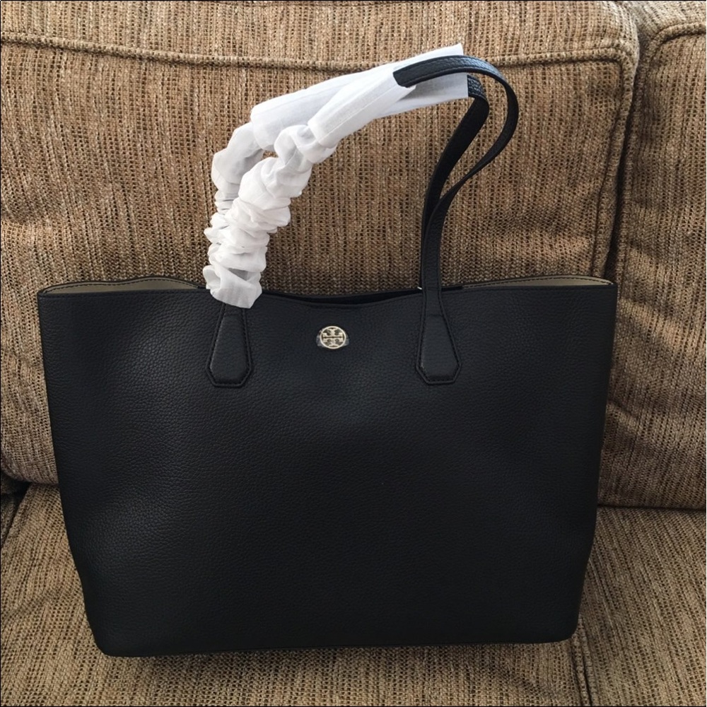 NWT Tory Burch Perry Tote Black