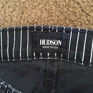 Striped Hudson jeans