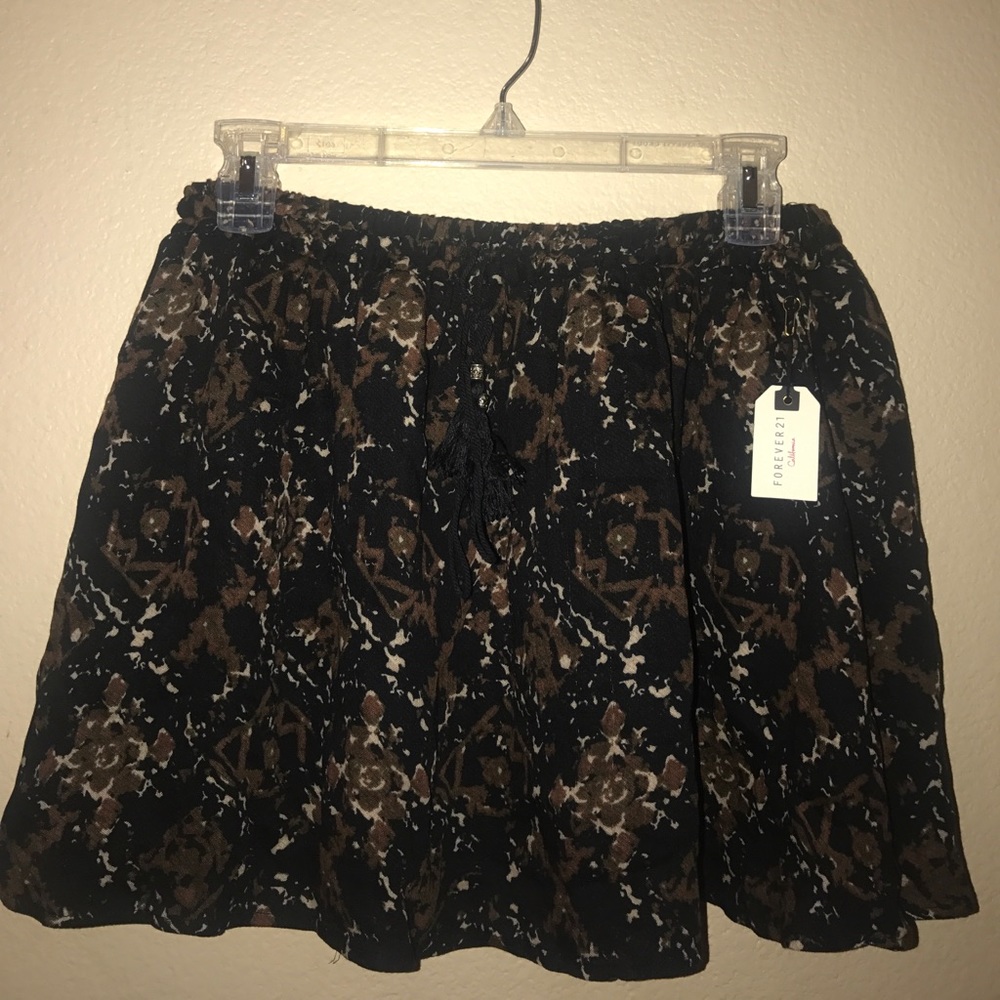 DRAW STRING WAIST SKIRT