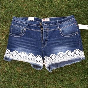 L.e.i High-Rise Shorts