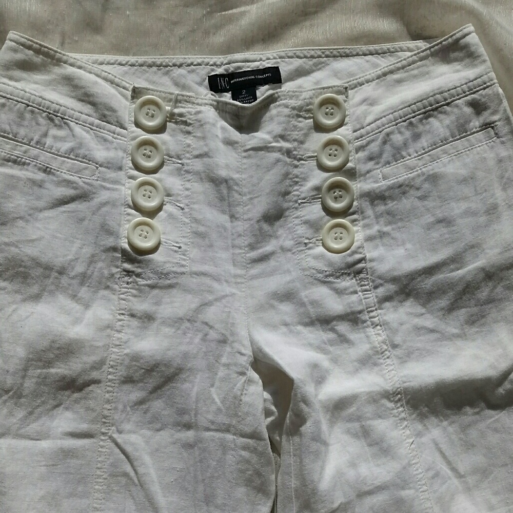 INC. International Concepts White Pants