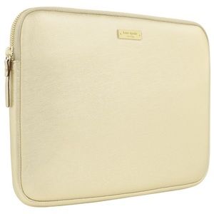 Kate Spade 13" Gold Laptop Case