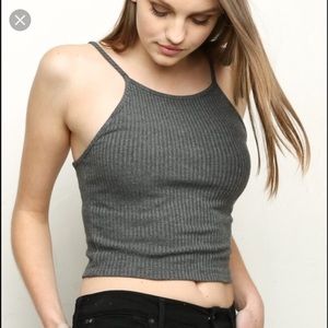Brandy Melville ribed halter top