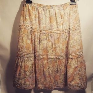 Marc Jacobs Fairy Print Tiered Skirt