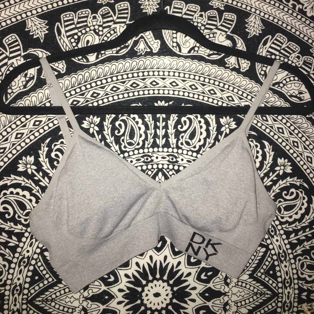 Gray bralette