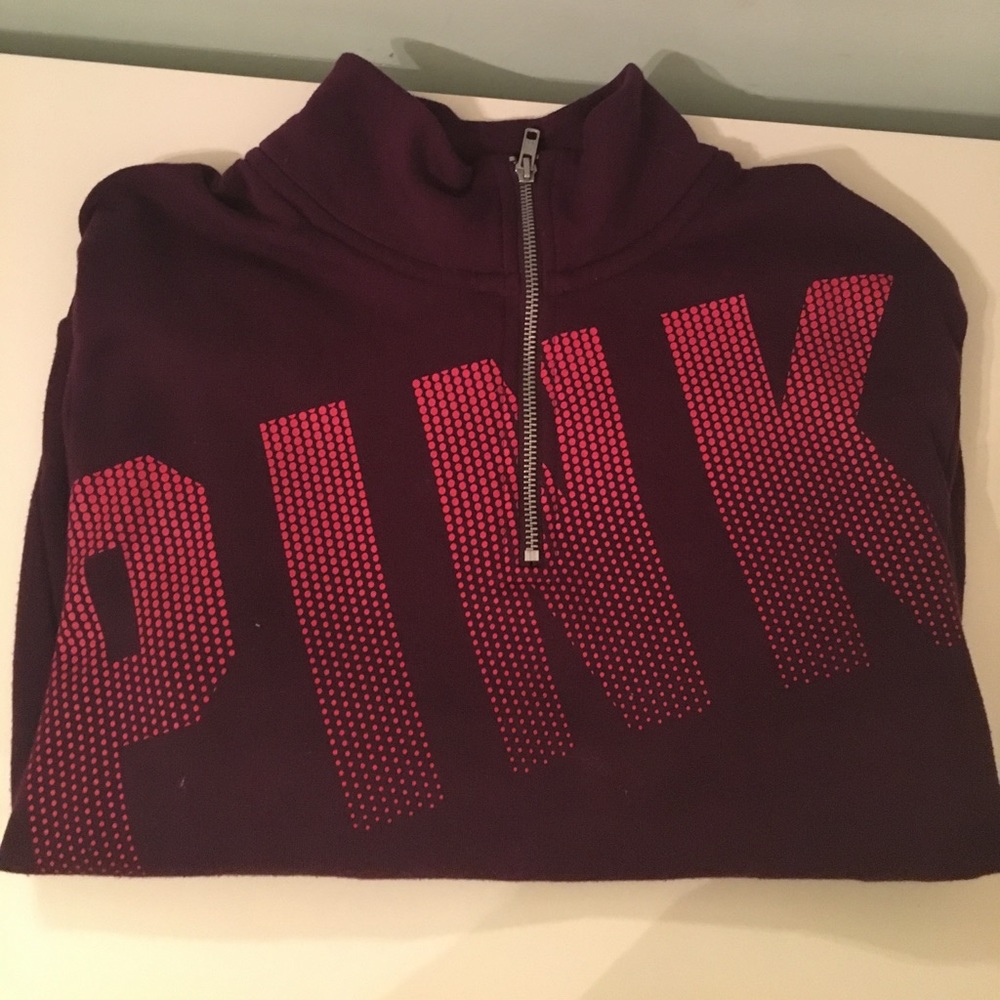 Pink 1/4 Zip Up
