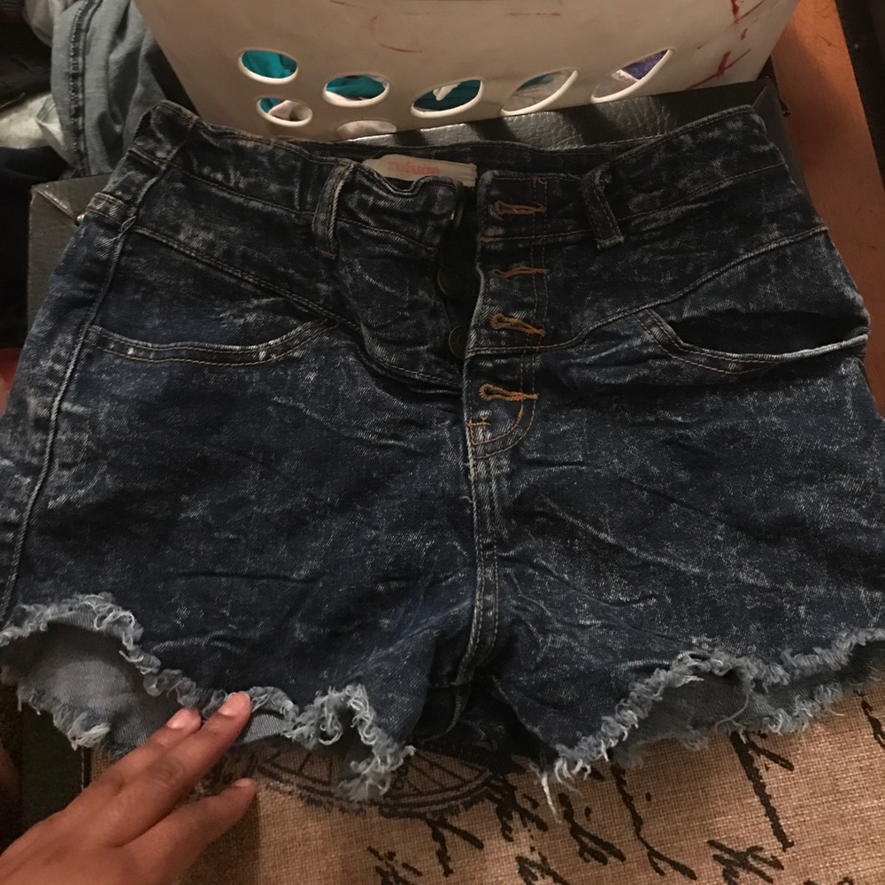 high waisted shorts