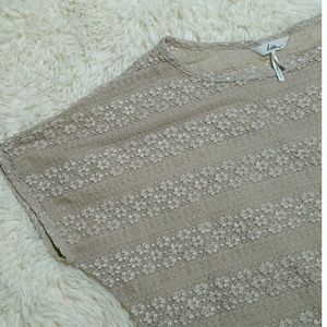 PacSun Kirra lace dolman high low top