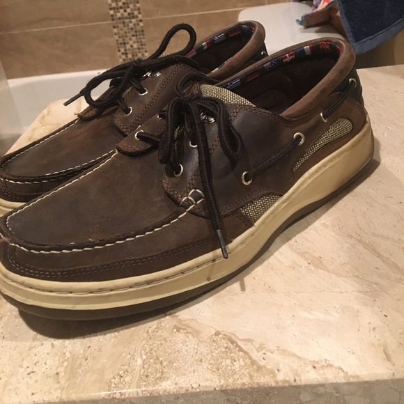 earth shoe Shoes Mens Earth Shoe Preppy Leather Boat