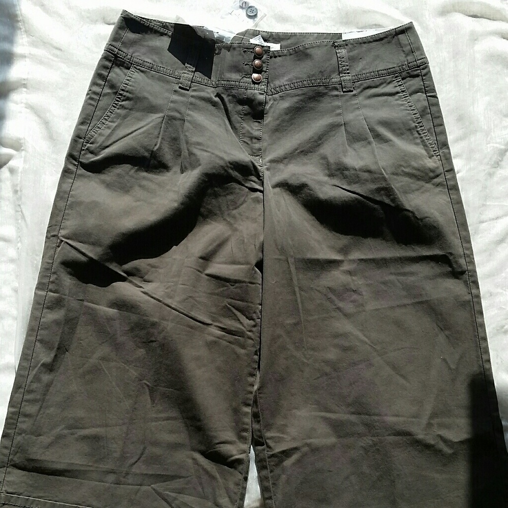 Ann Taylor Loft Marisa Cropped Stretch Pants