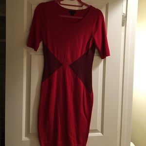 Red Pencil Dress