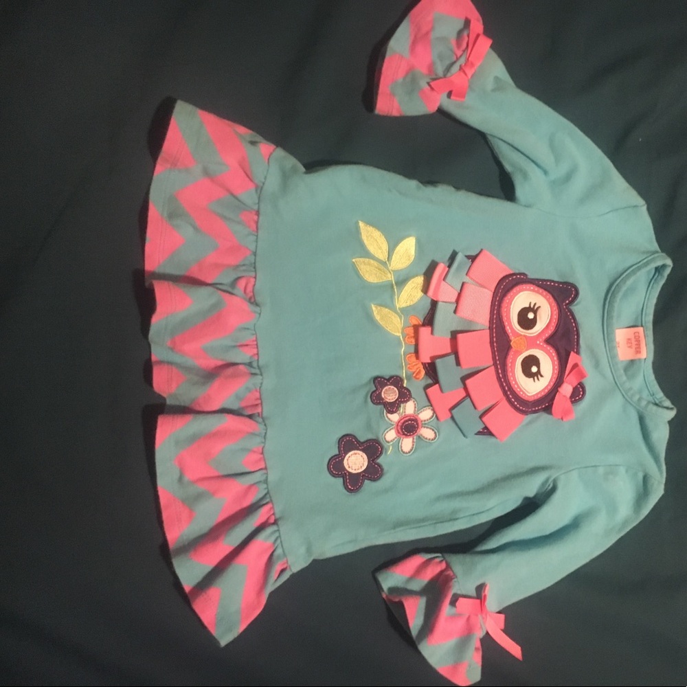 Toddler shirt with owl