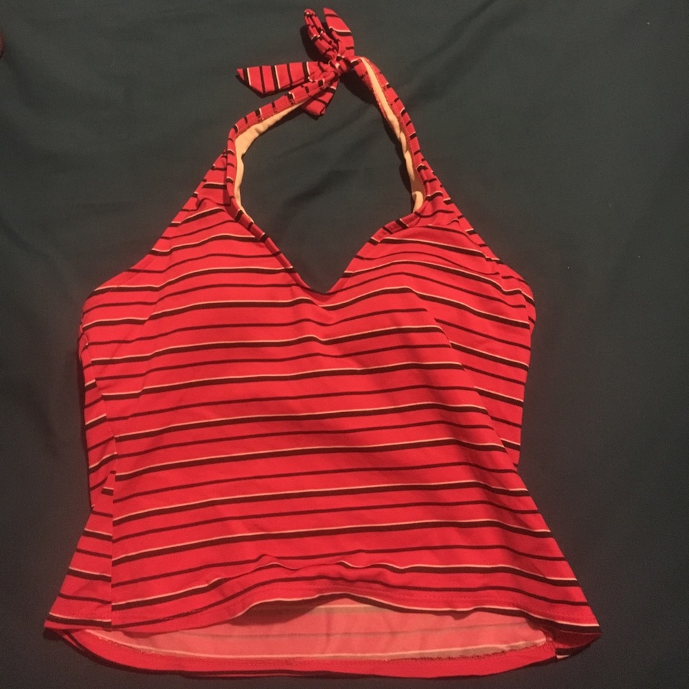 Striped tankini