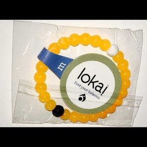Lokai Authentic Neon Orange Lokai Size M Bracelet
