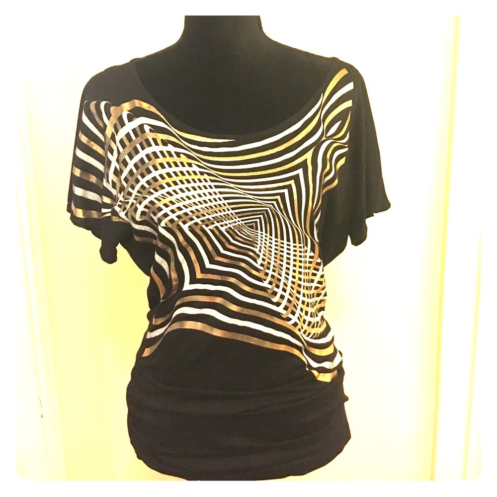 Black Shirt w/Built-In Racer Back