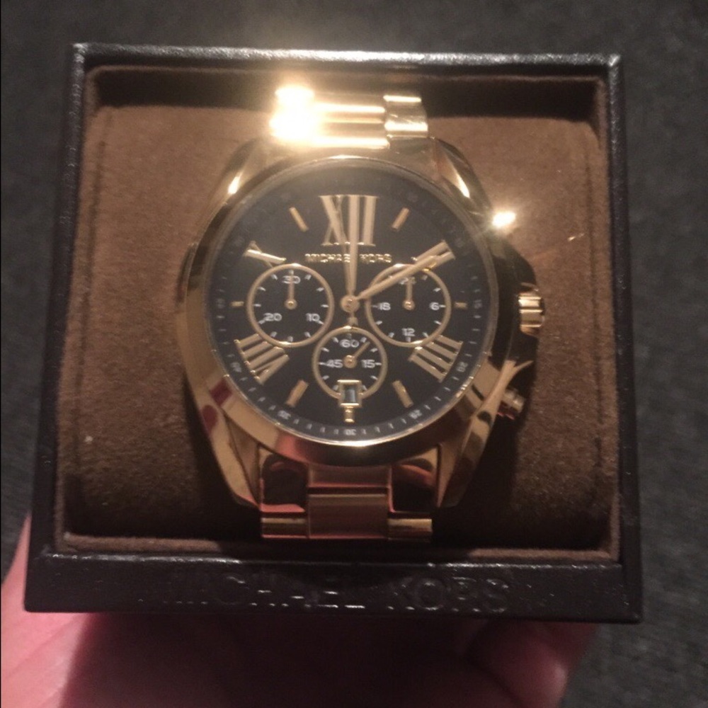 Gold Michael Kors watch