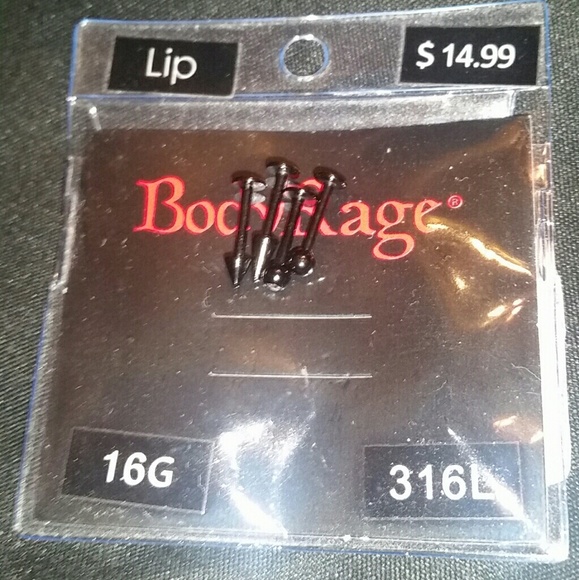 Body Rage 16G lip studs NEVER WORN - Picture 2 of 4