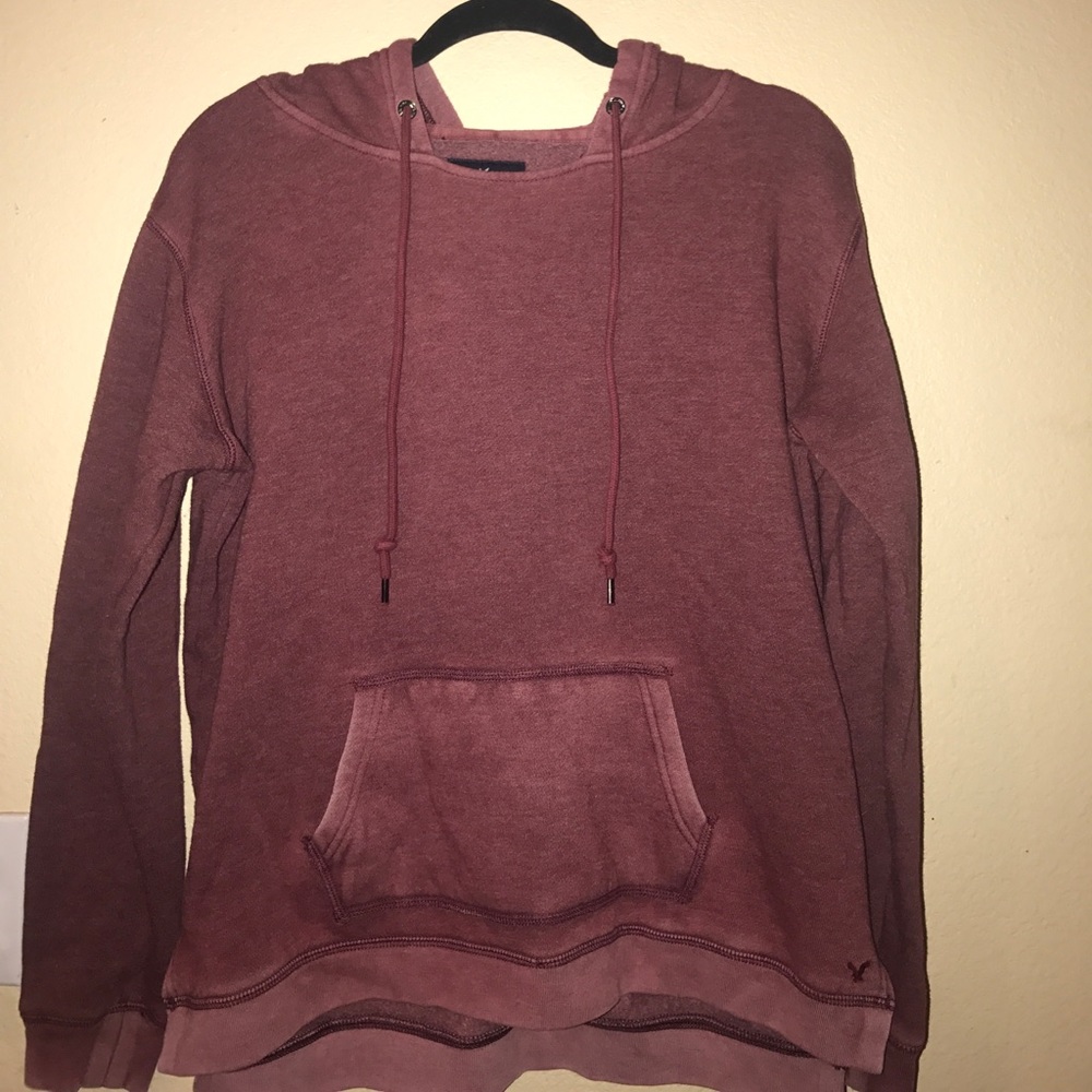 AMERICAN EAGLE OUTFITTERS | Maroon Hoodie