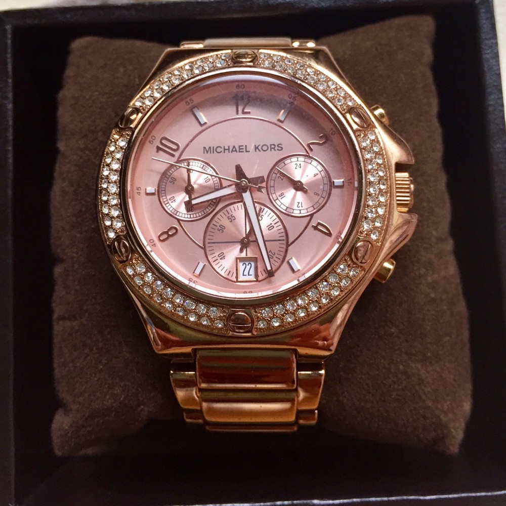 Michael Kors Rocktop Glitz Chronograph Watch