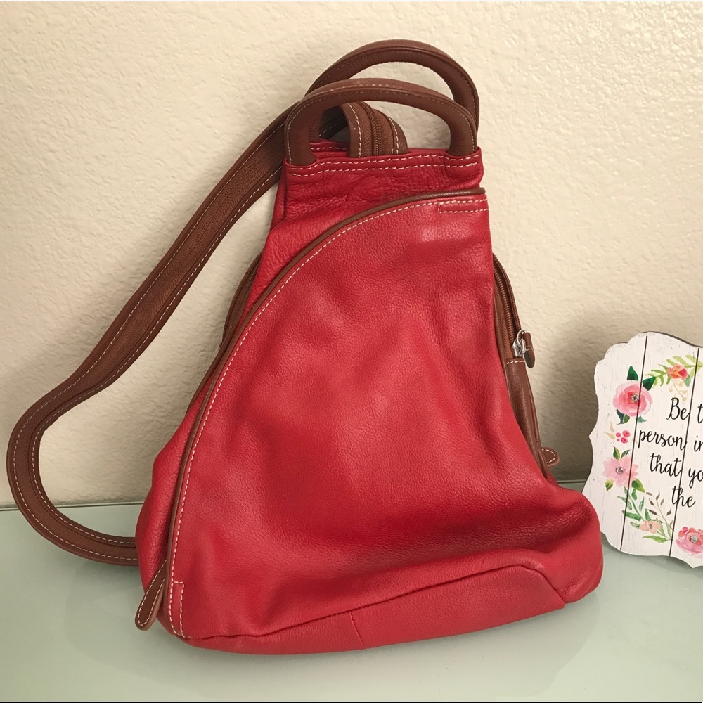 RED BRIGHTON BACKPACK ❤️