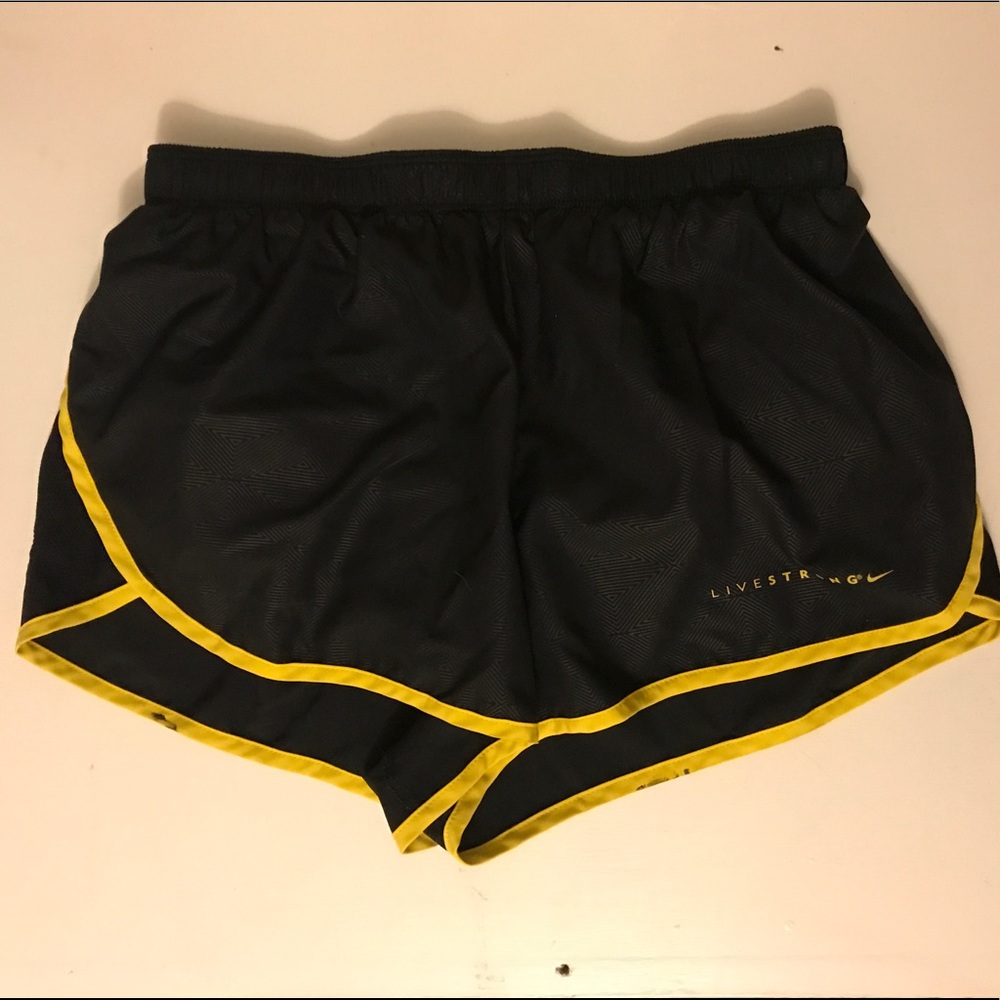 Nike limited edition LIVESTRONG shorts