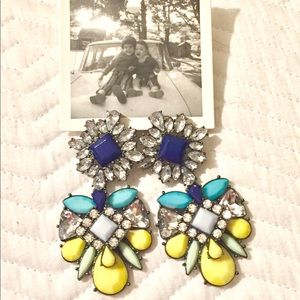 NWT! Anthropologie Large Festive Dangle Earrings