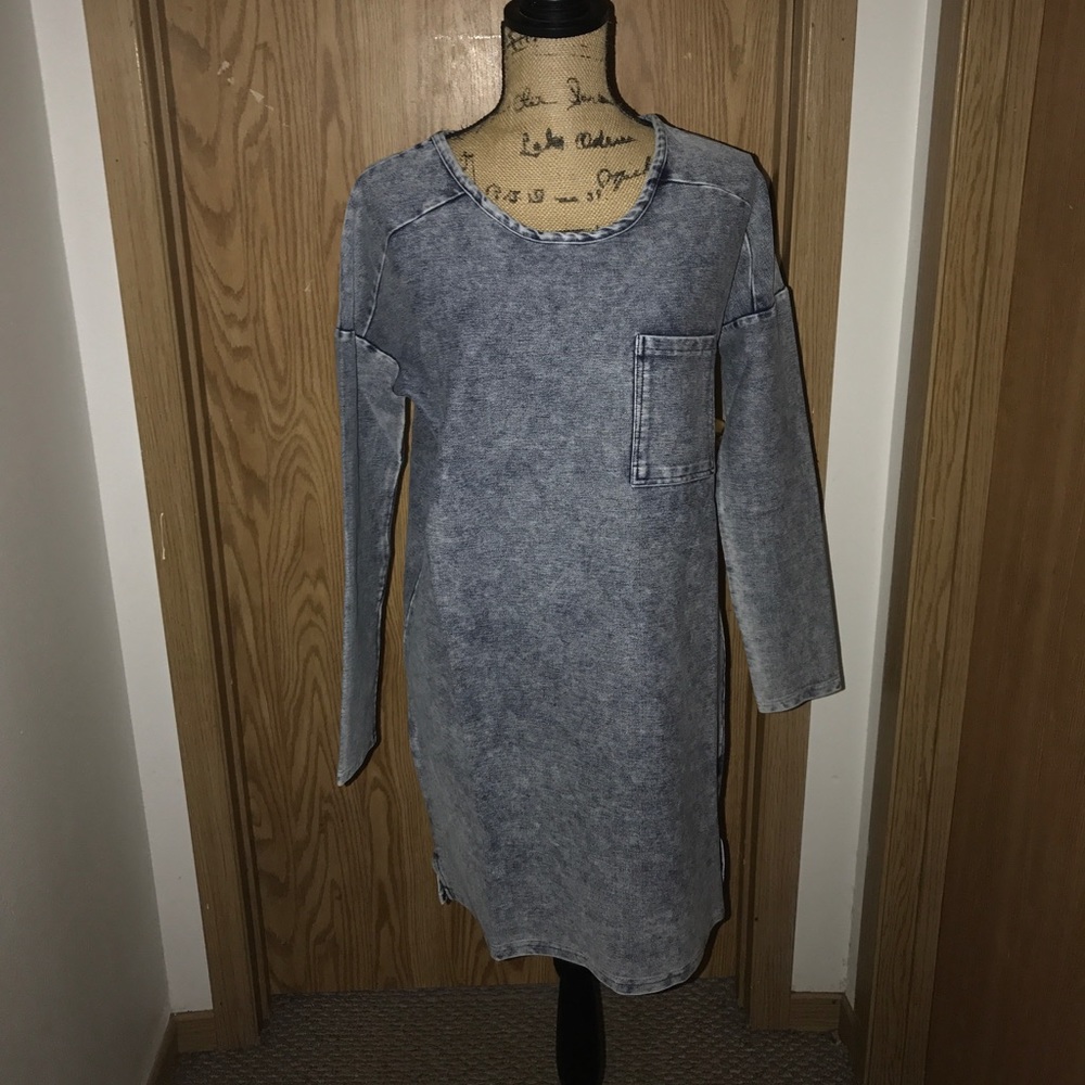 🚨Denim wash tonic Dress