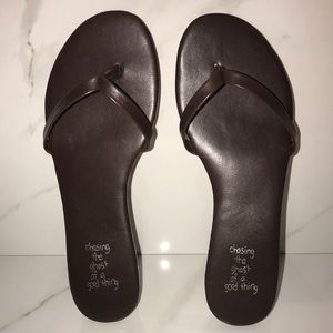 Leather Flip Flops