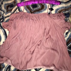 Charlette Russe over the shoulder float top