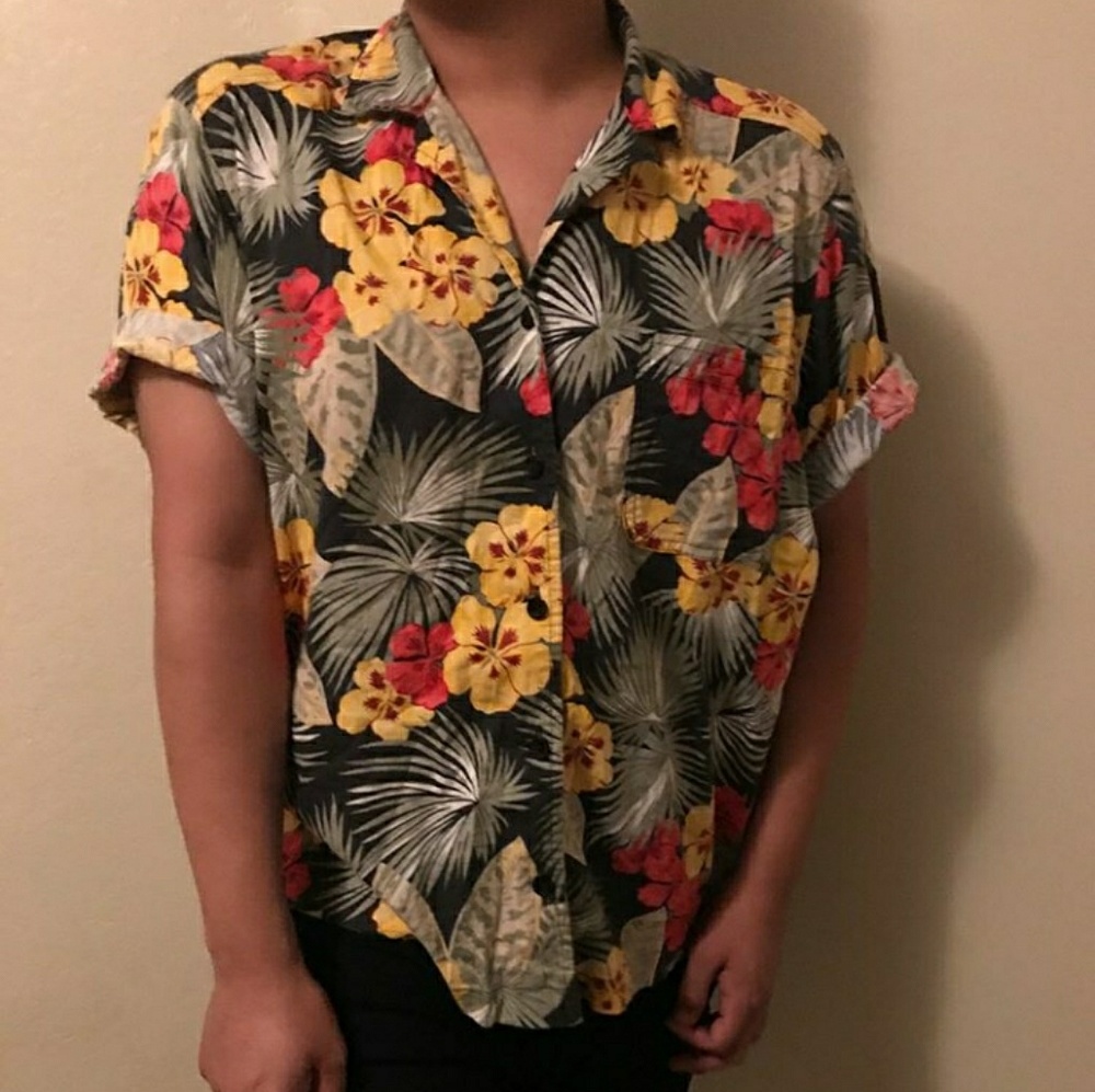 Floral Hawaiian Shirt