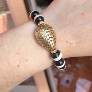 Agate Beaded Bracelet