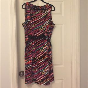 Multi-color shift dress.