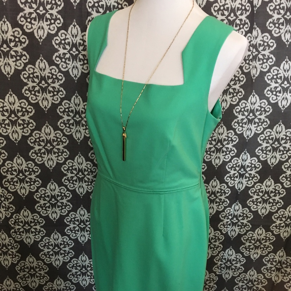 Rachel Roy shift dress with unique neckline